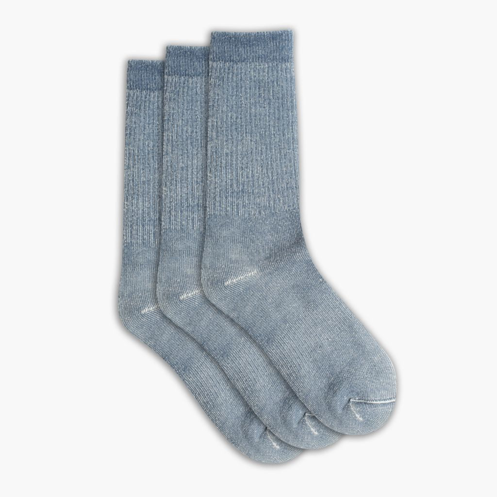 Women's Wool Cabin Sock | Navy 3-Pack