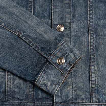 Denim Trucker Jacket | Faded Indigo