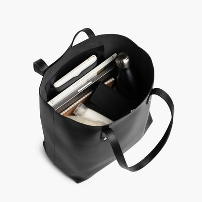 Everyday Tote | Black (L) (Silver)